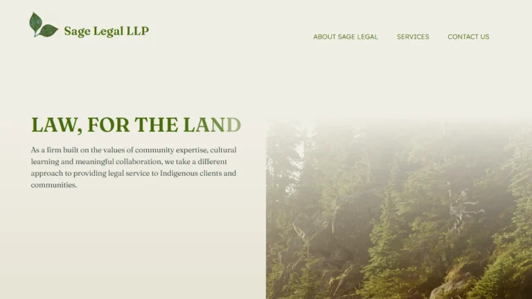 Sage Legal LLP - Victoria, BC Sage Legal LLP - Victoria, BC