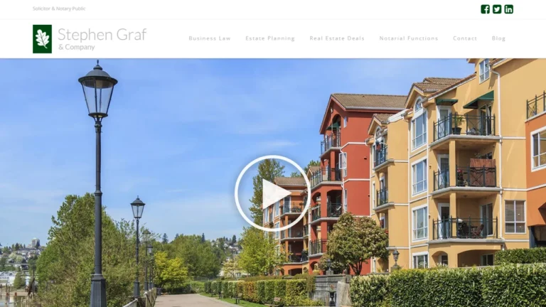 Stephen Graf & Company Solicitor & Notary Public - New Westminster, BC Stephen Graf & Company Solicitor & Notary Public - New Westminster, BC