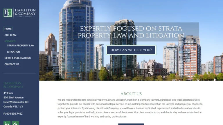 Hamilton & Company - New Westminster, BC Hamilton & Company - New Westminster, BC