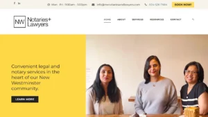NW Notaries and Lawyers - New Westminster, BC NW Notaries and Lawyers - New Westminster, BC
