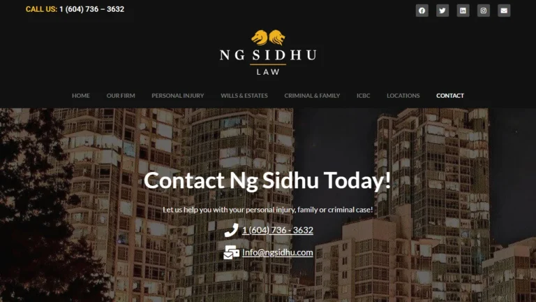 Ng Sidhu Law - New Westminster, BC Ng Sidhu Law - New Westminster, BC
