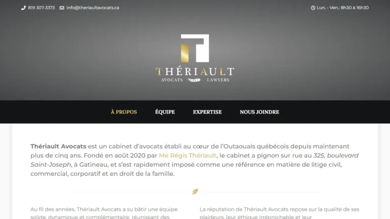 Thériault Avocats - Gatineau, QC Thériault Avocats - Gatineau, QC