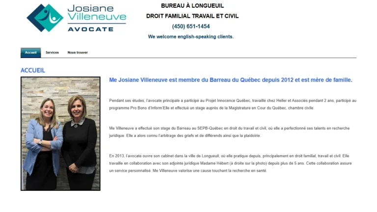 Josiane Villeneuve Avocate - Longueuil, QC Josiane Villeneuve Avocate - Longueuil, QC