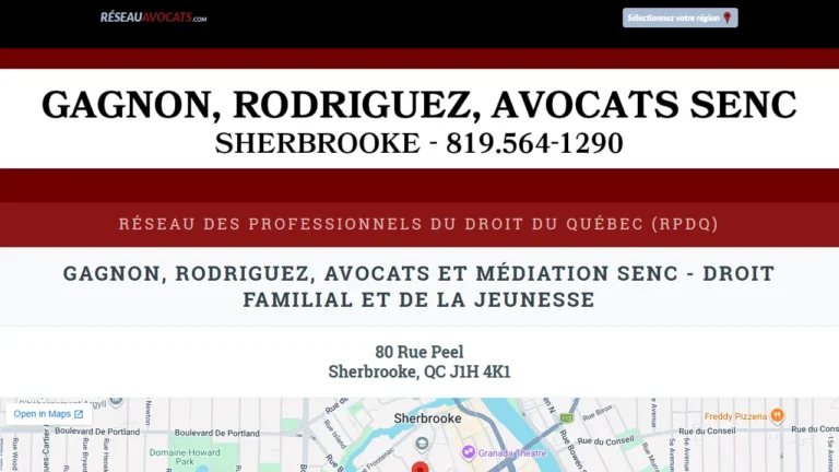 Gagnon Rodriguez Avocats - Sherbrooke, QC Gagnon Rodriguez Avocats - Sherbrooke, QC