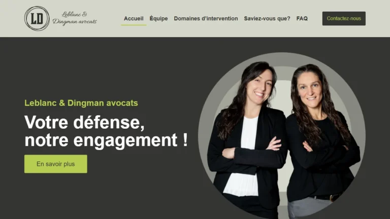 Leblanc & Dingman avocats - Sherbrooke, QC Leblanc & Dingman avocats - Sherbrooke, QC