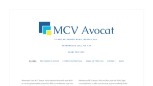 MCV Avocat - Sherbrooke, QC MCV Avocat - Sherbrooke, QC