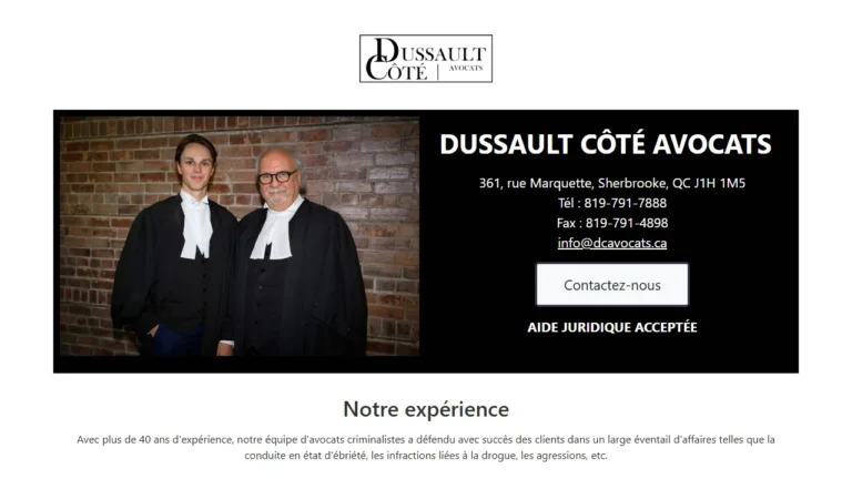 Jean-Christophe Côté Avocat (Dussault Côté Avocats) - Sherbrooke, QC Jean-Christophe Côté Avocat (Dussault Côté Avocats) - Sherbrooke, QC