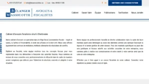 Bélanger Massicotte, avocats & fiscalistes inc. - Sherbrooke, QC Bélanger Massicotte, avocats & fiscalistes inc. - Sherbrooke, QC