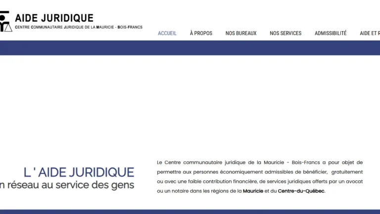 Centre Communautaire Juridique de la Mauricie -Bois-Francs - Trois-Rivières, QC Centre Communautaire Juridique de la Mauricie -Bois-Francs - Trois-Rivières, QC