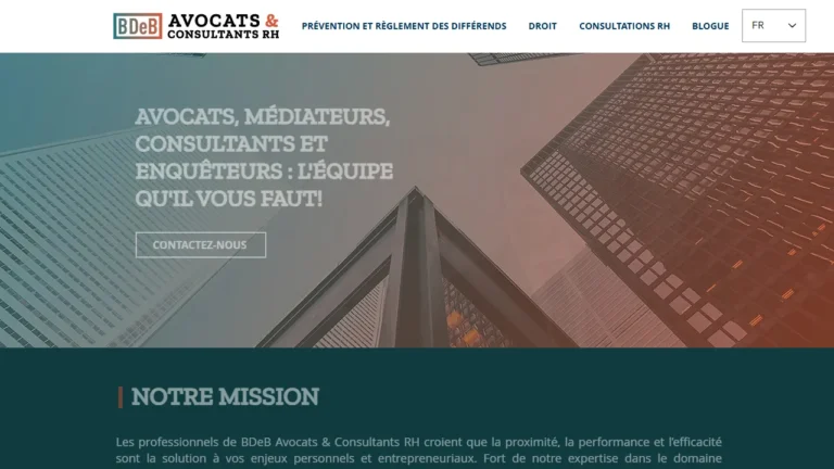 BDeB Avocats et Consultants RH - Trois-Rivières, QC BDeB Avocats et Consultants RH - Trois-Rivières, QC