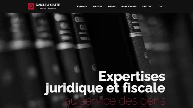 Daigle & Matte, avocats fiscalistes inc. - Trois-Rivières, QC Daigle & Matte, avocats fiscalistes inc. - Trois-Rivières, QC