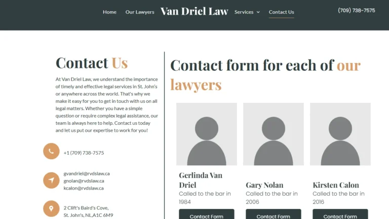 Rose Van Driel Scott (Van Driel Law) - St. John's, NL Rose Van Driel Scott (Van Driel Law) - St. John's, NL