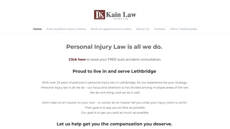 Kain Law - Lethbridge, AB Kain Law - Lethbridge, AB
