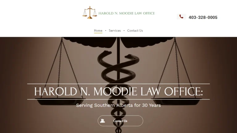 Harold N. Moodie Law Office - Lethbridge, AB Harold N. Moodie Law Office - Lethbridge, AB