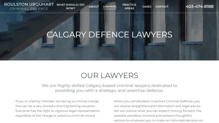 Roulston Urquhart Criminal Defence - Lethbridge, AB Roulston Urquhart Criminal Defence - Lethbridge, AB