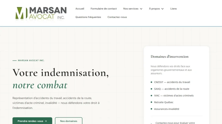 Marsan Avocat Inc. (Steve Marsan) - Repentigny, QC Marsan Avocat Inc. (Steve Marsan) - Repentigny, QC