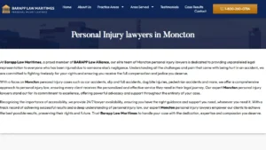Barapp Injury Law Corp - Moncton, NB Barapp Injury Law Corp - Moncton, NB
