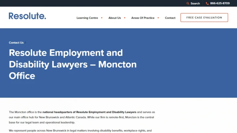 Resolute Employment and Disability Lawyers - Moncton, NB Resolute Employment and Disability Lawyers - Moncton, NB