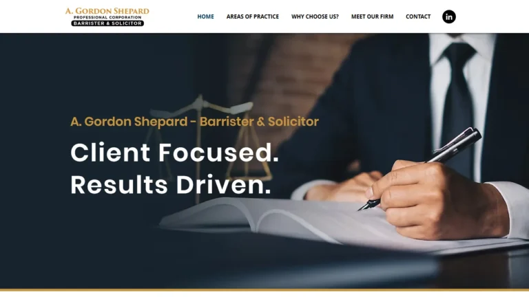 A Gordon Shepard Law - Fredericton, NB A Gordon Shepard Law - Fredericton, NB