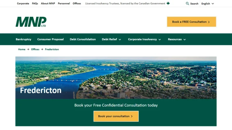 MNP Debt - Fredericton, NB MNP Debt - Fredericton, NB